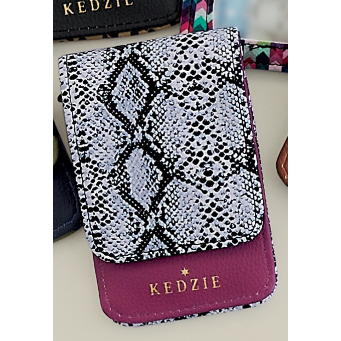 Kedzie Vegan Leather ID Holder, , large