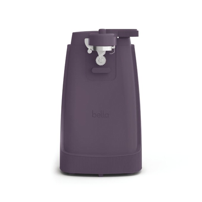 Bella Electric Can Opener, Plum, large