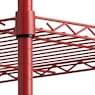 Wide 5-Tier Rolling Metal Wire Storage Rack with Wheels, , large