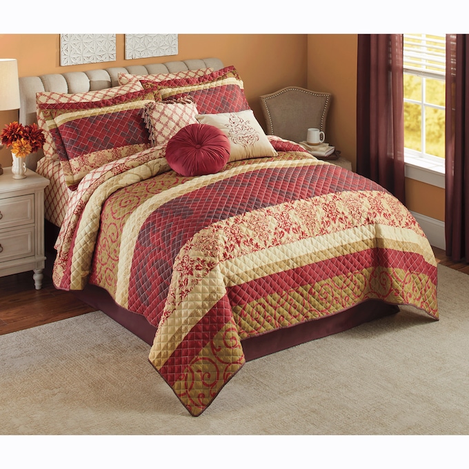 Rhinelander 21-Piece Quilt Set, , large