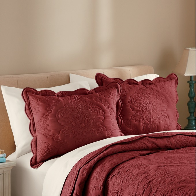 Caspian Scalloped Sham, , large