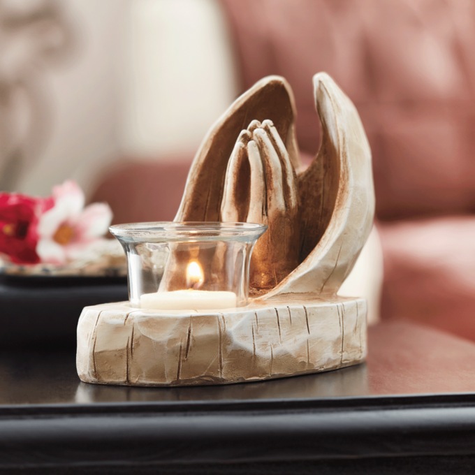 Praying Hands Votive Holder Seventh Avenue