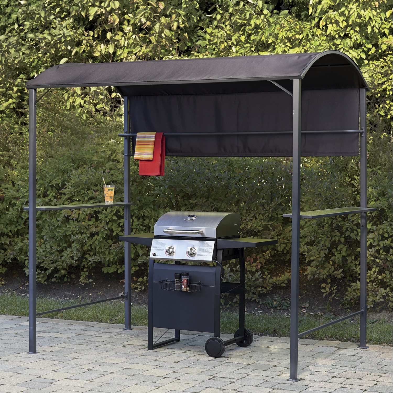 Steel Bbq Grill Gazebo Seventh Avenue Steel Bbq Grill Gazebo
