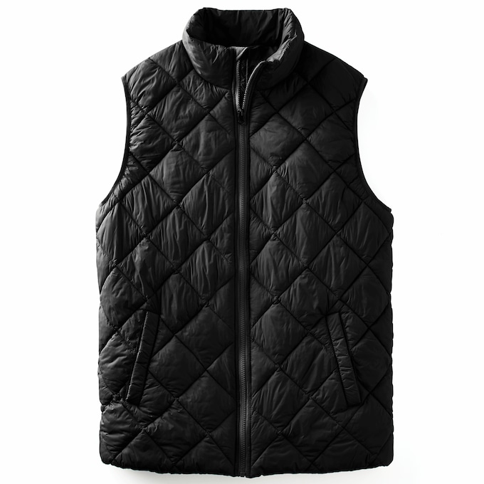 Men's Light Puffer Vest, , large