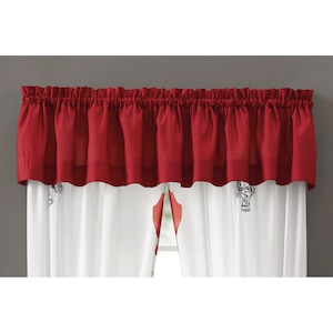 Paris Poppies Valance, , large