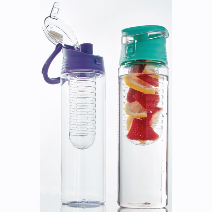 Set of 2 Infuser Water Bottles, , large