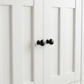 Katie Tall Cabinet with 8 Doors, Black White, large