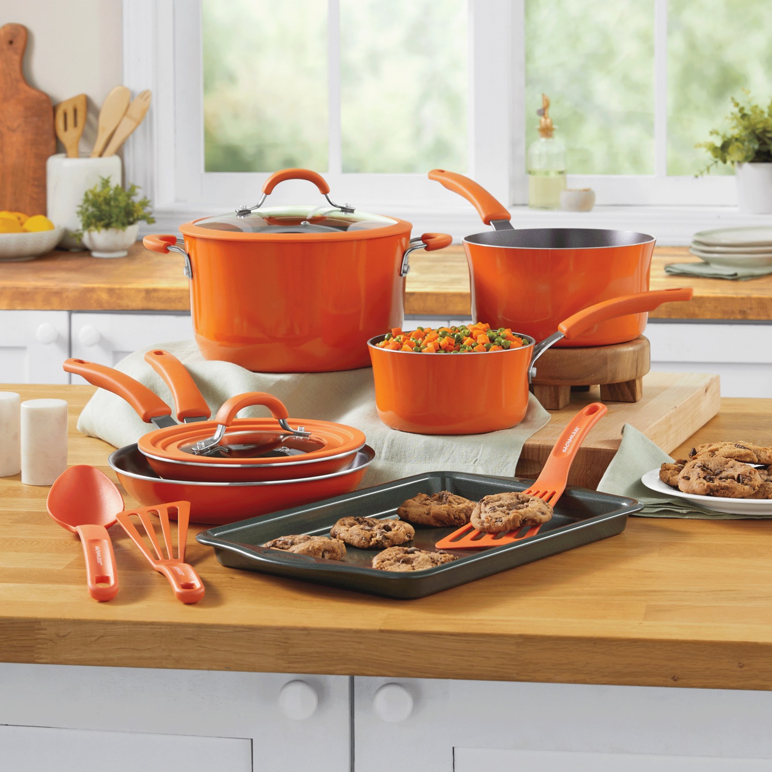 Rachael Ray Cook & Create 11-Piece Cookware Set | Seventh Avenue