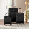 Kensie 3-Piece Expandable Rolling Softside Luggage Set, , large