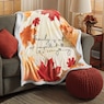 Novelty Sherpa Reversible Throw, , large