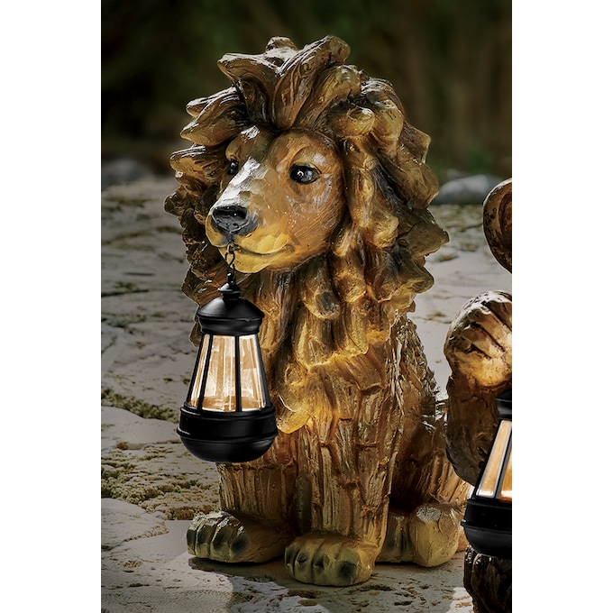 Safari Animal with Solar Lantern, , large