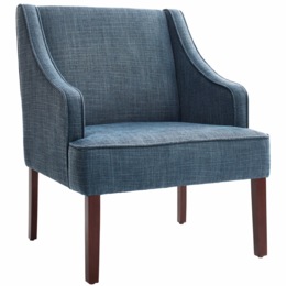Charlotte Swoop-Arm Chair, , large