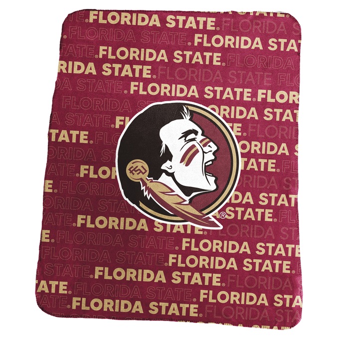 NCAA Classic Plush Throw, , large