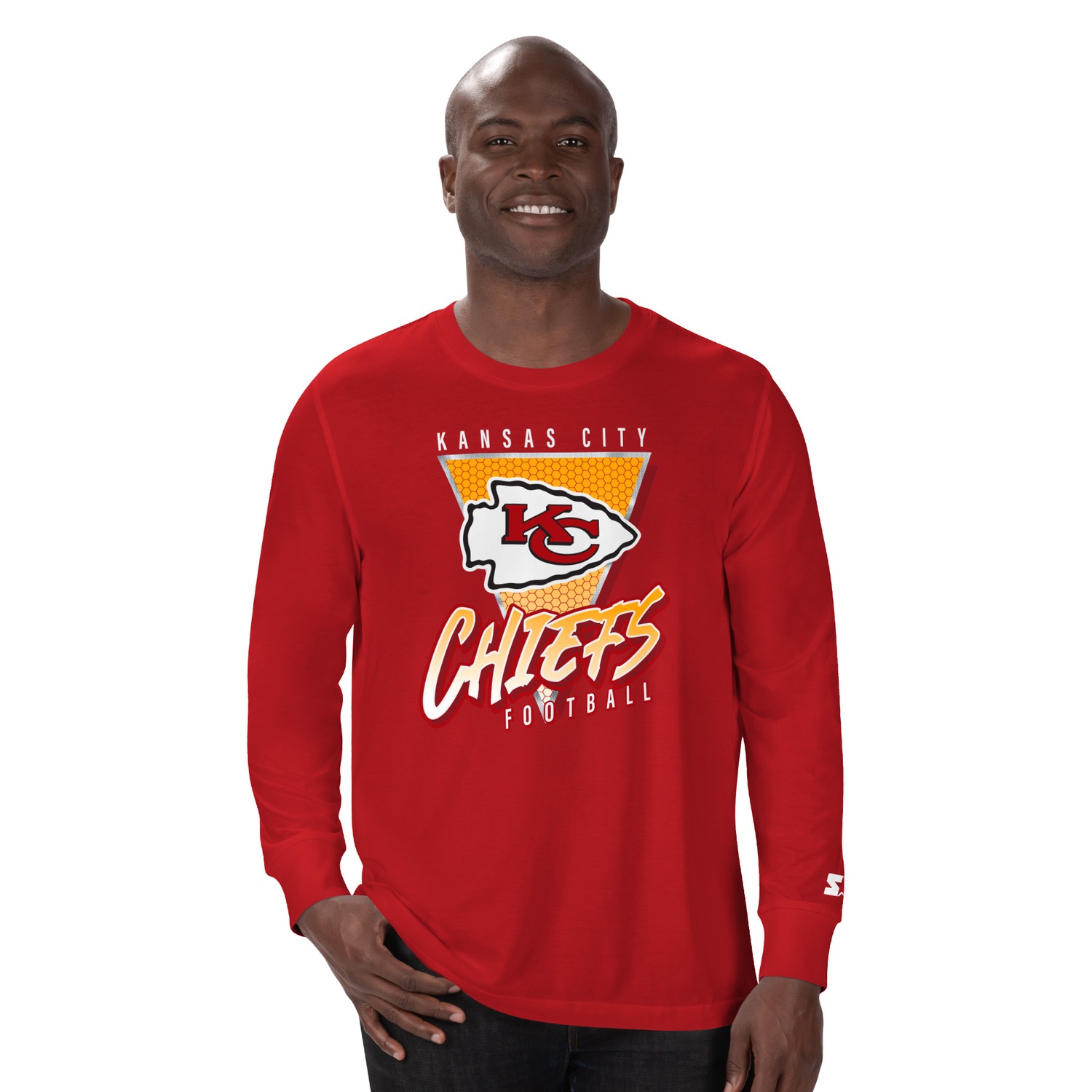 Men's Long-Sleeve NFL Crewneck Tee | Seventh Avenue