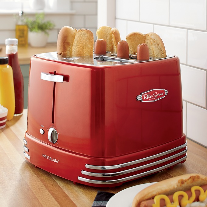 Nostalgia Pop-Up Hot Dog Toaster, , large
