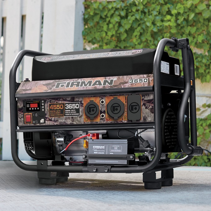 Firman 3650/4550 Camo Gas-Powered Generator, , large