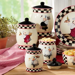 Bon Appétit Chef Canister Set, , large