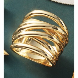 Layered Wrap Ring, , large