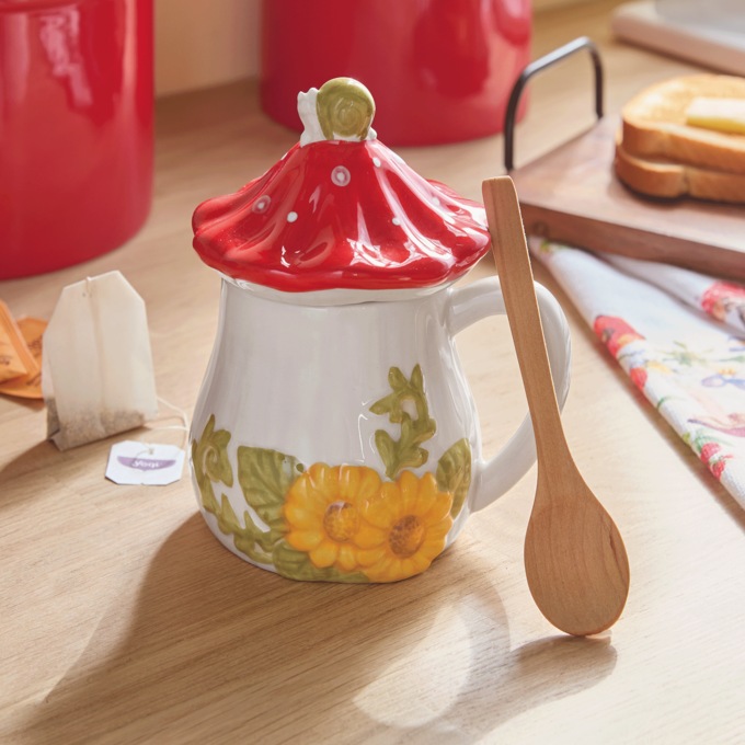 Mushroom Figural Mug, , large