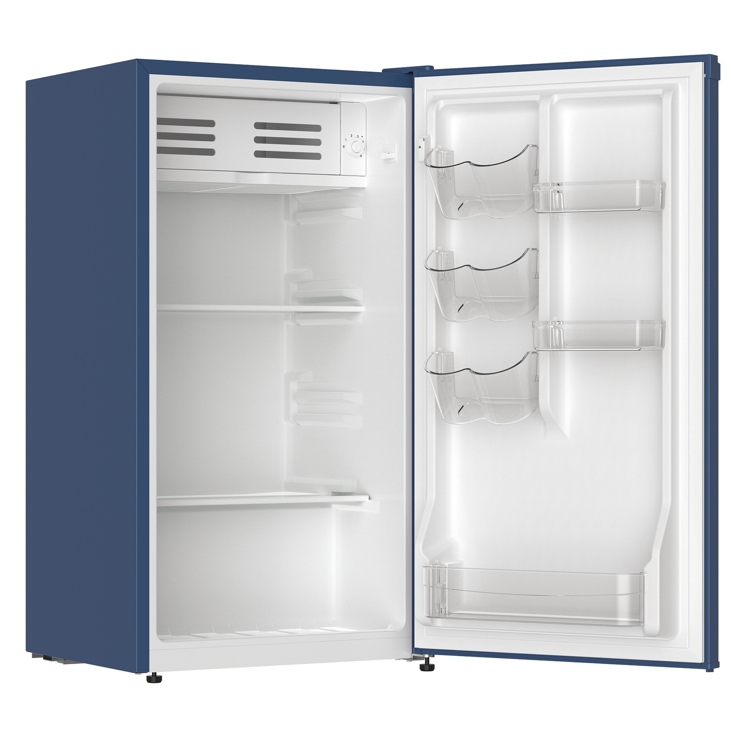 Montgomery Ward 3.2 cu. ft. Contemporary Fridge/Freezer, Gray or