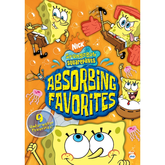 Spongebob Squarepants Absorbing Favorites Dvd Seventh Avenue