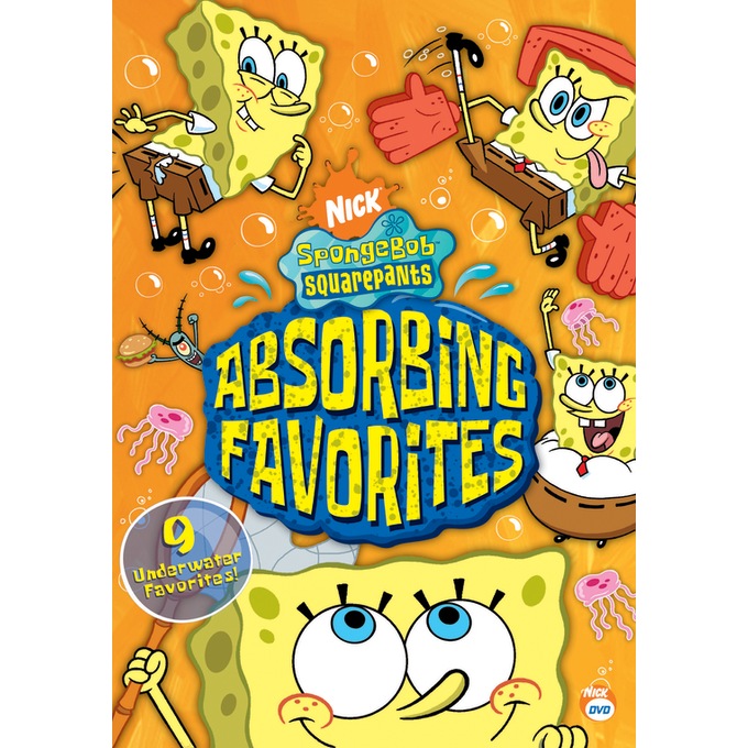 Spongebob Squarepants Absorbing Favorites Dvd Seventh Avenue Spongebob Squarepants Absorbing Favorites Dvd Seventh Avenue