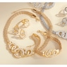 Crystal/Rings Necklace, Bracelet, Earrings & Ring Set, , large