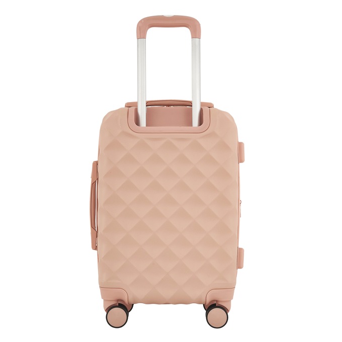 Travelers Club Kensie Expandable Hardside Carry-On, Dusty Pink, large