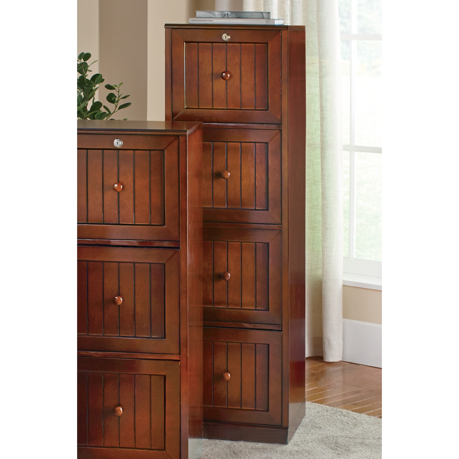 4Drawer Locking File Seventh Avenue