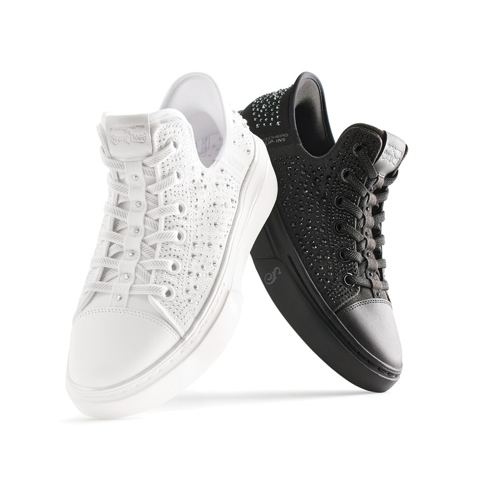 Skechers Women's Slip-Ins Snoop One Rhinestone Shoe, , large