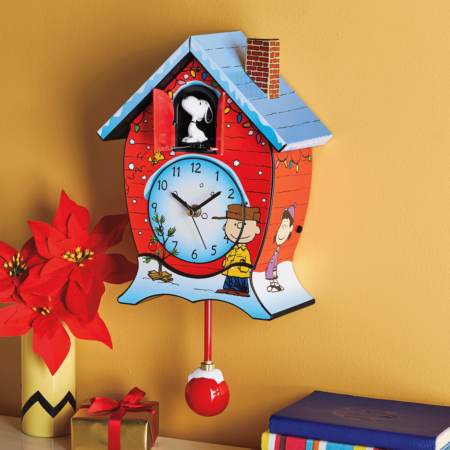 Peanuts Holiday Cuckoo Clock | Seventh Avenue
