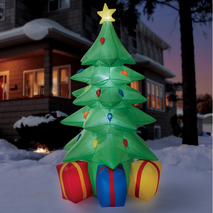 Inflatable Christmas Tree with Presents, , large