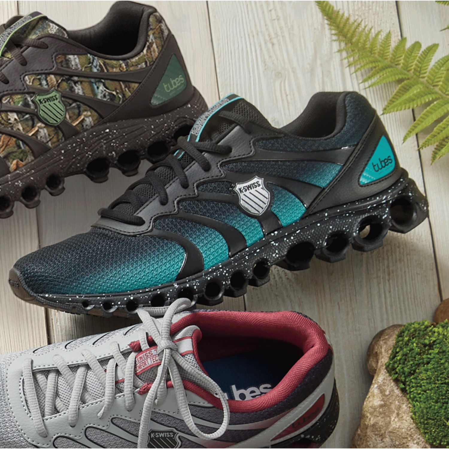 L avender　ビネオSCⅡ K-Swiss Men's Tubes 200 Lace-Up | Seventh Avenue