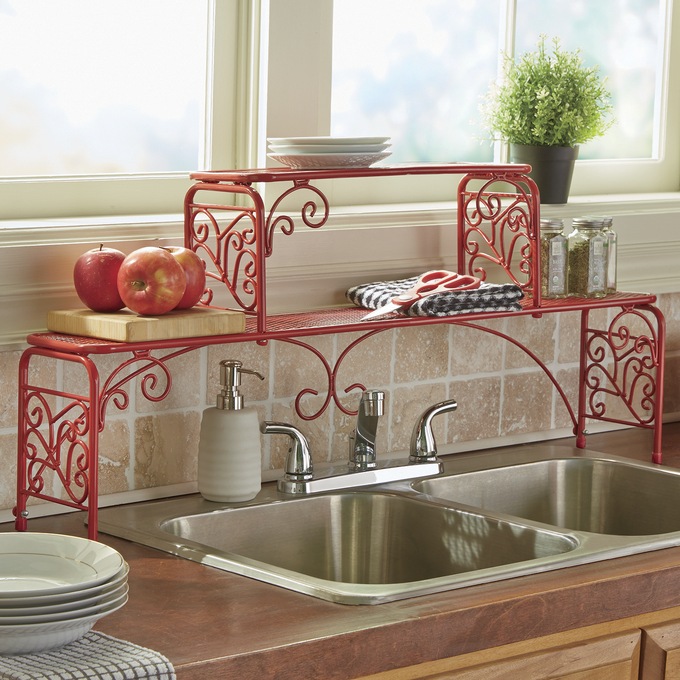 Scroll OverTheSink Sink Shelf Seventh Avenue