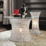 Crystal Beaded Lit Accent Tables, , large