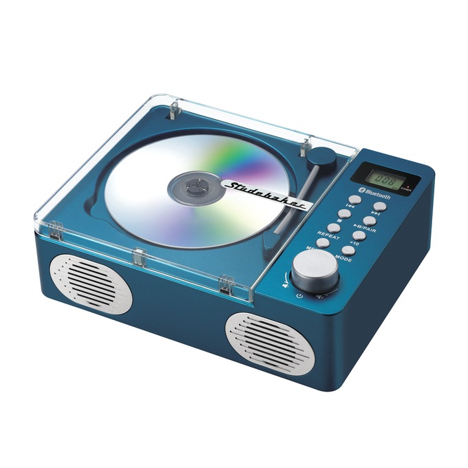 Studebaker Retro CD Player with Bluetooth/Radio, , large