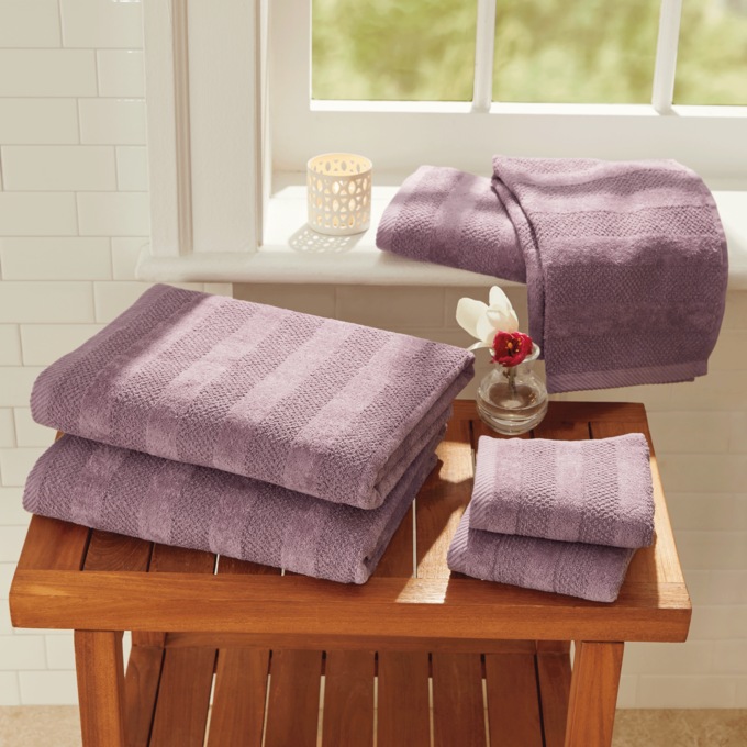 Set of 2 Quick Dry Bath Towel, , large