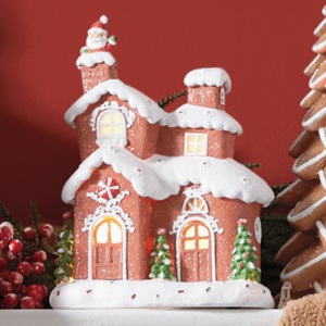 Santa&rsquo;s Gingerbread House, , large