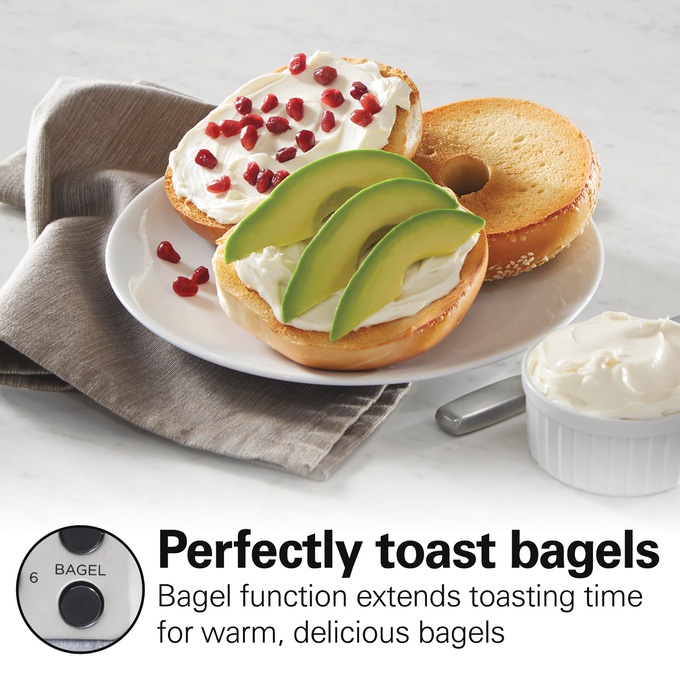 Hamilton Beach Stainless Steel 2-Slice Toaster, Stainless Steel, large