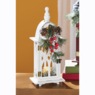 Lit Holiday Lantern with Candle, , large