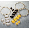 Geometric Necklace and Earring Set, , large