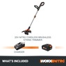 Worx Nitro 20V Brushless 13-Inch Cordless String Trimmer, , large