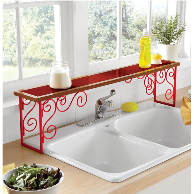 Colorblock Over-the-Sink Shelf | Seventh Avenue