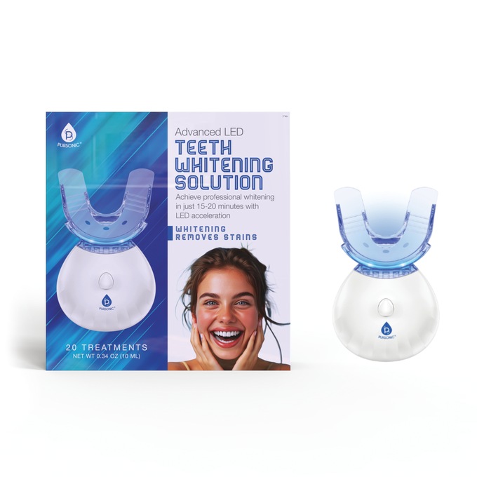 Pursonic Advanced Led Teeth Whitening Kit, , large