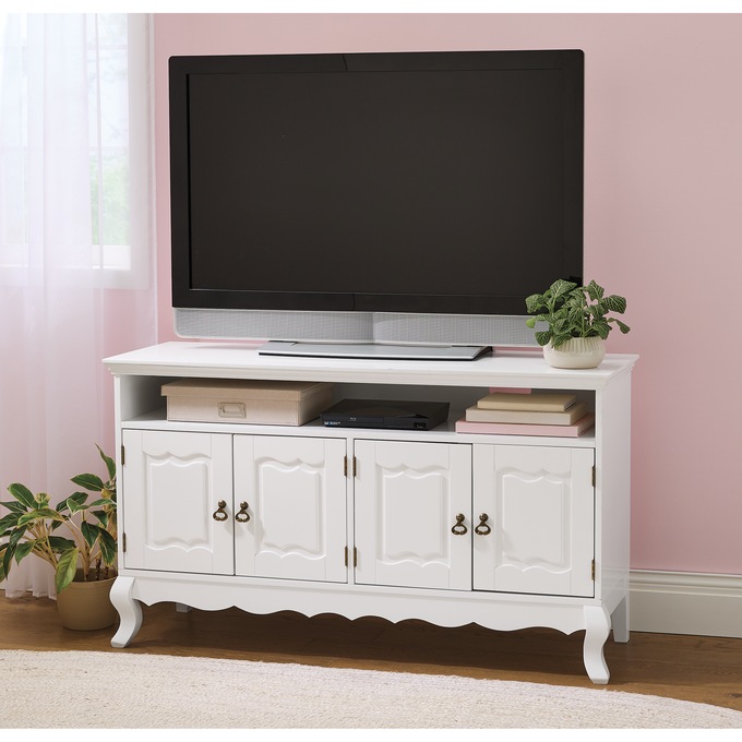 Olivia Scroll TV Stand, , large