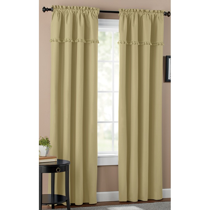 Tasseled Blackout Single Panel, , large