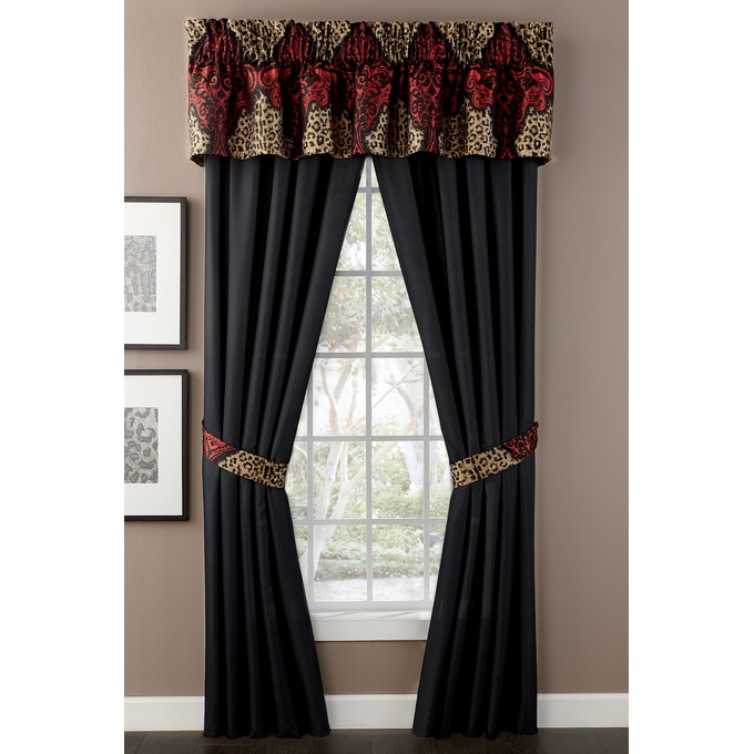 Iman Jacquard Valance, , large