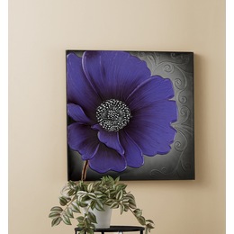 Bold Floral Swirl Canvas, , large