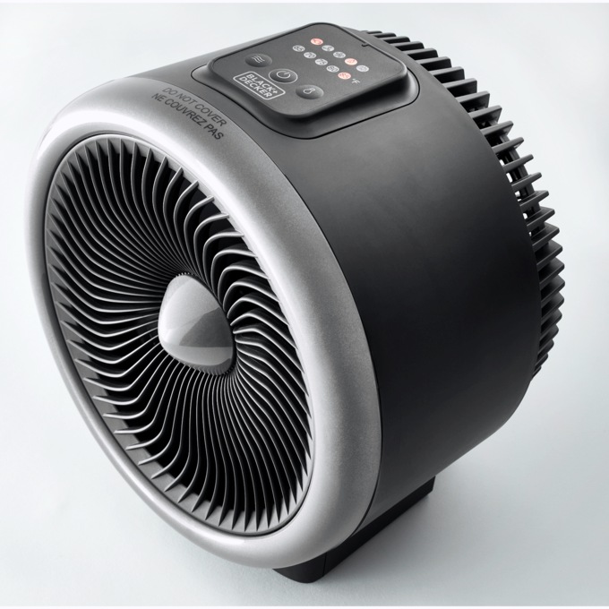 BLACK+DECKER Digital Turbo 2-in-1 Heater and Fan, , large
