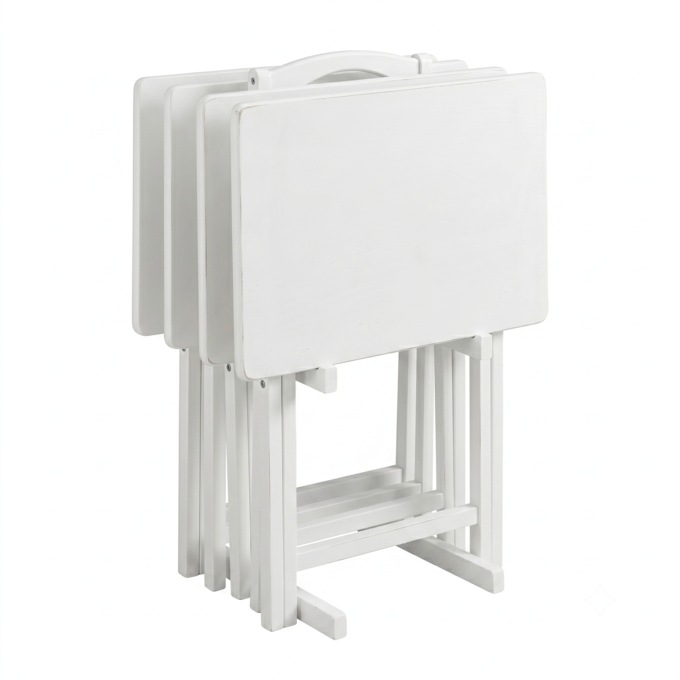 Louis 5-Piece Tray Table Set, , large